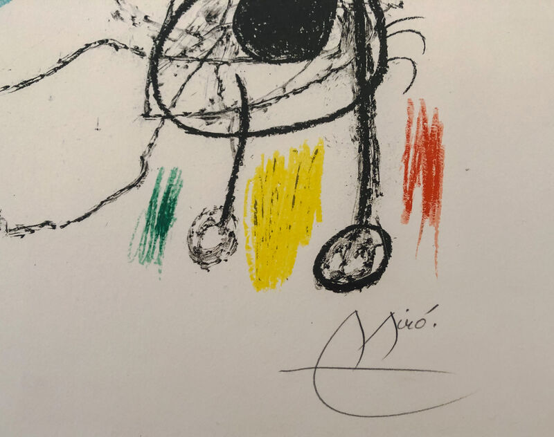 Joan Miró, ‘Siobreteixms Escultures ’, 1993-1980, Painting, Lithography, Galerie Vivendi