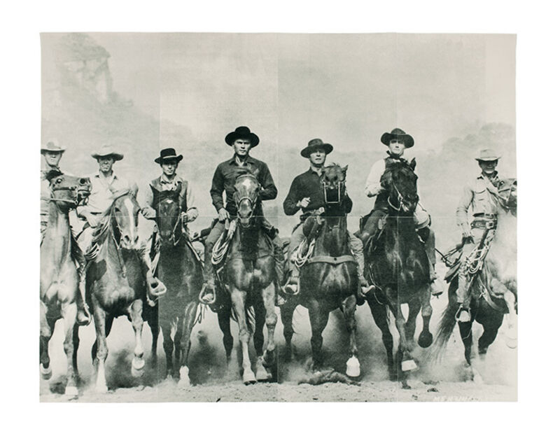 Russell Young, ‘Magnificent Seven’, 2015, Print, Screen Print on Felt in 8 Panels, ZK Gallery