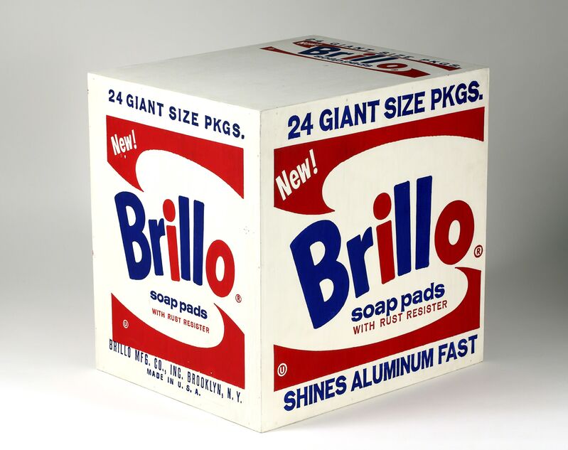Andy Warhol, ‘Brillo Soap Pads Box ’, 1964, Sculpture, Silkscreen ink and house paint on plywood, National Gallery of Victoria 