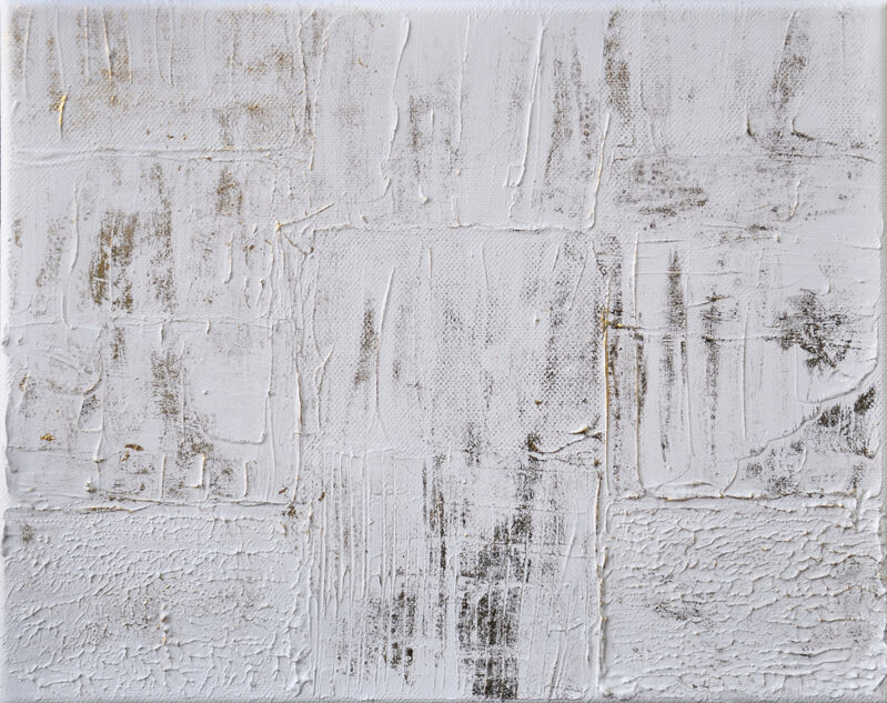Bridg', ‘White Gold’, 2020, Painting, Acrylic on canvas, Galerie Arnaud