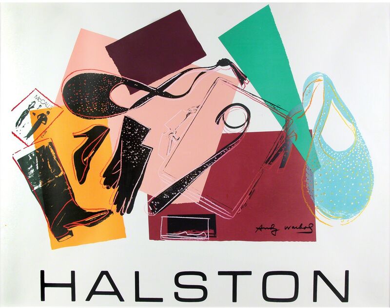 Andy Warhol, ‘Halston Advertising Campaign - Women’s Accessories’, 1982, Print, Colored silk-screen print on paper, Bertolami Fine Arts
