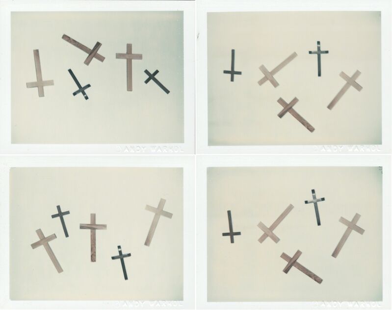 Andy Warhol, ‘Crosses’, 1982, Photography, Four unique polaroid prints, Christie's Warhol Sale 