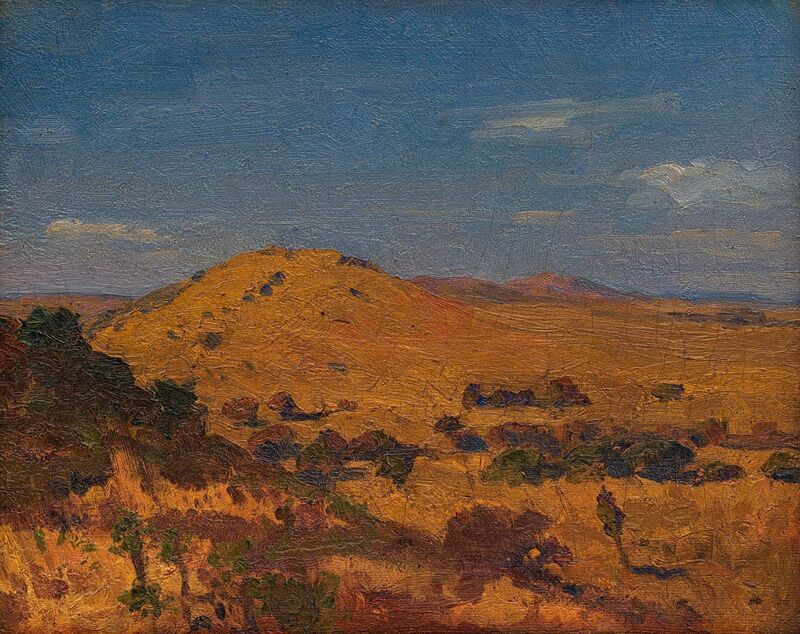 J. H. Pierneef, ‘South West African Scene’, Painting, Oil on canvas, Strauss & Co
