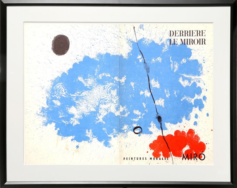 Joan Miró, ‘Peinture Murales, Cover of Derrière le Miroir ’, 1961, Print, Lithograph, RoGallery