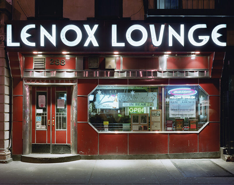 David Leventi, ‘Lenox Lounge, 288 Lenox Avenue, Harlem, New York’, 2007, Photography, Fujicolour crystal archive print mounted to archival substrate, framed in white behind museum glass, Bau-Xi Gallery