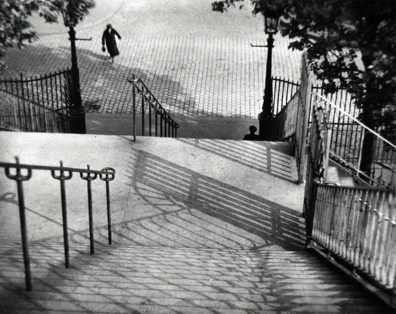 André Kertész, ‘The Stairs of Montmartre, Paris’, 1926, Photography, Gelatin silver print, Bruce Silverstein Gallery