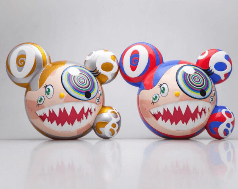 Takashi Murakami, ‘Mr. DOB (set of two)’, 2016, Sculpture, Painted PVC, EHC Fine Art