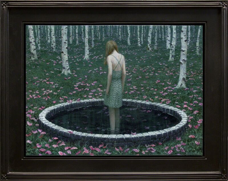 Aron Wiesenfeld, ‘The Pool’, 2019, Painting, Oil on Canvas, ARCADIA CONTEMPORARY