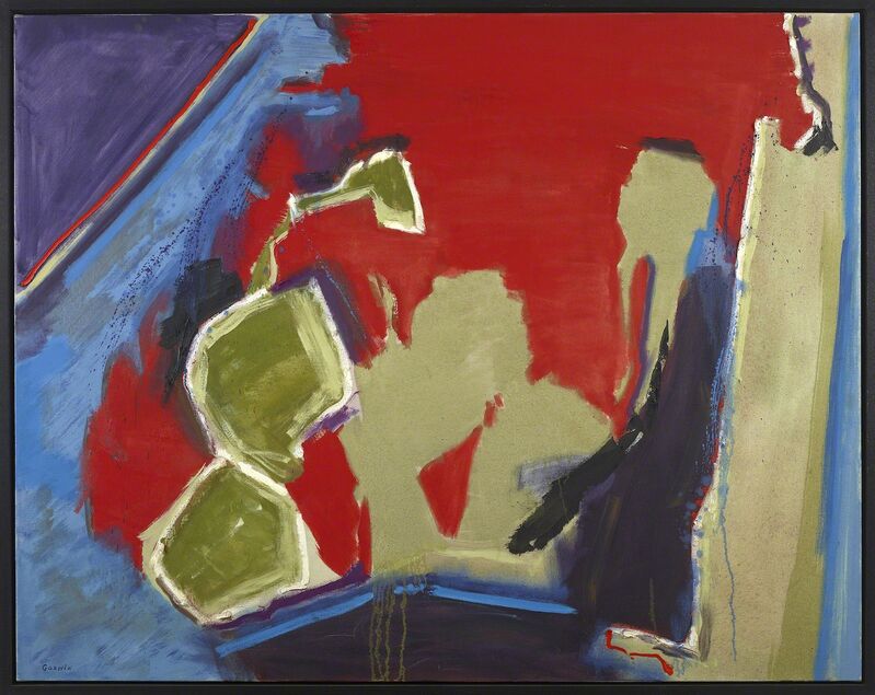 Judith Godwin, ‘Green for Danger’, 1982, Painting, Oil on canvas, Berry Campbell Gallery