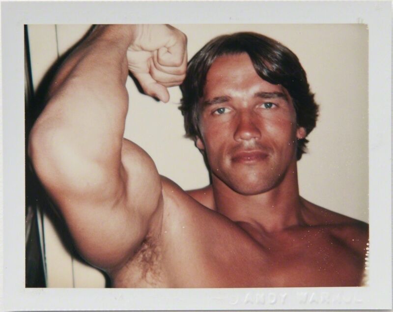 Andy Warhol, ‘Andy Warhol, Polaroid Portrait of Arnold Schwarzenegger’, 1977, Photography, Polaroid, Hedges Projects
