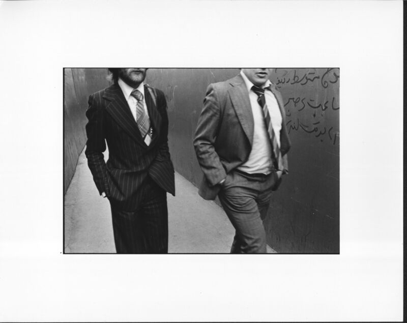 Erich Hartmann, ‘ Two men in London’, 1976, Photography, Silver gelatin print, °CLAIRbyKahn Galerie