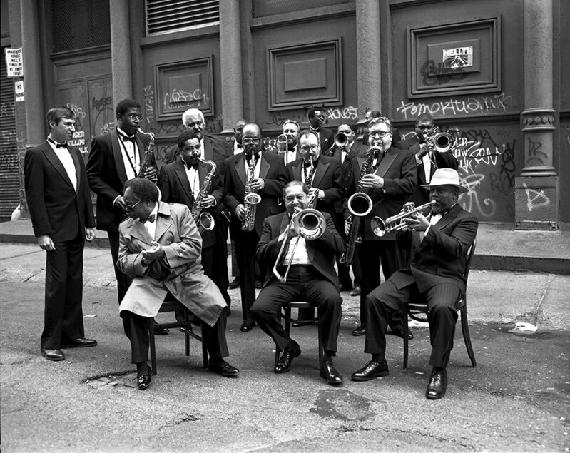 Arthur Elgort, ‘Lincoln Center Jazz Orchestra, New York’, 1992, Photography, Archival Pigment Print/Gelatin Silver Print, Staley-Wise Gallery