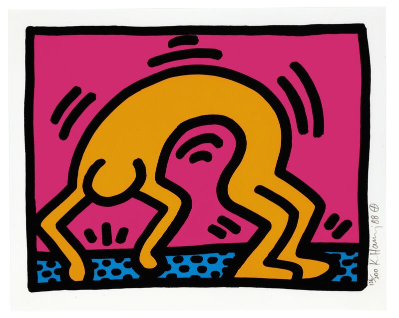Keith Haring, ‘Pop Shop II’, 1988, Print, The complete set of four screenprints in colors, on wove paper, Christie's