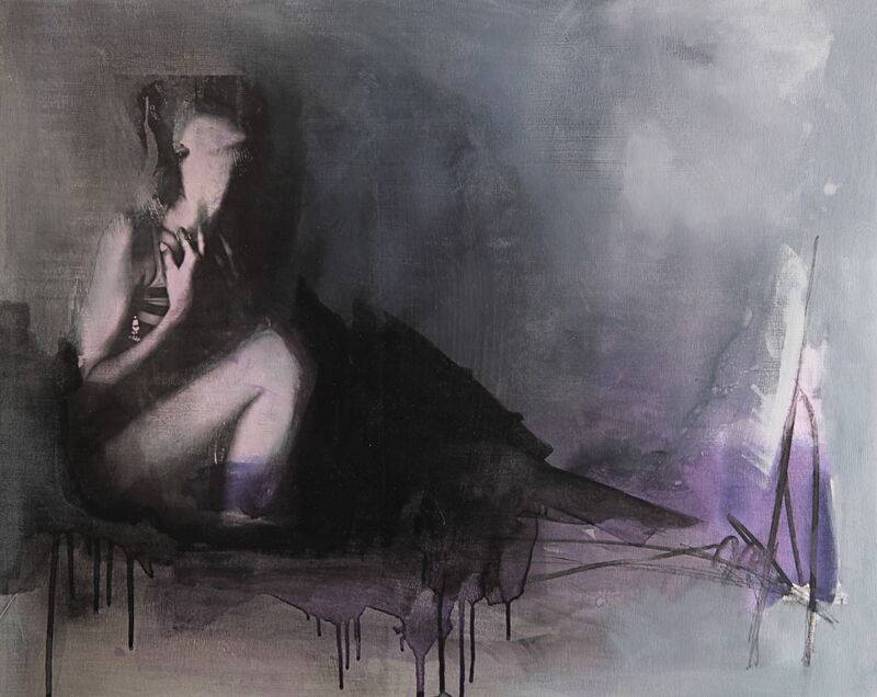 Virginie Bocaert, ‘Désirs trouvés’, 2014, Painting, Mixed media on board, Thompson Landry Gallery