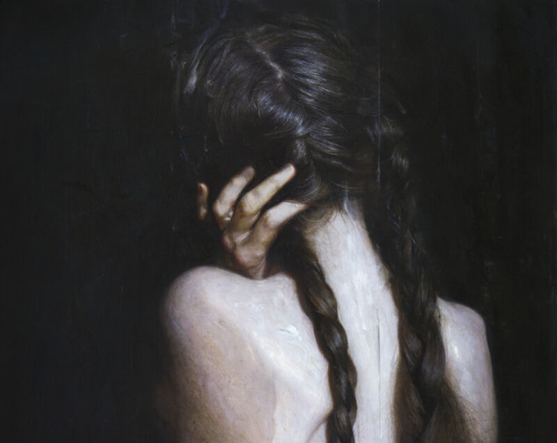 Viktoria Savenkova, ‘Braids’, 2020, Painting, Oil on canvas, 33 Contemporary
