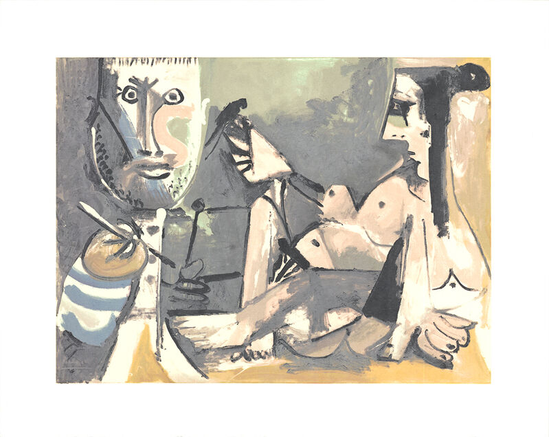Pablo Picasso, ‘The Artist and His Model’, 1991, Ephemera or Merchandise, Serigraph, ArtWise
