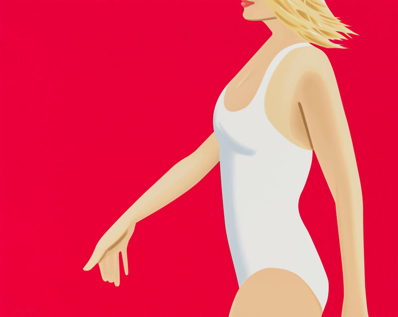 Alex Katz, ‘Coca-Cola Girl 1’, 2019, Print, 20-color silkscreen on Saunders Waterford High White HP 425 gsm fine art paper, William Campbell Contemporary Art Inc