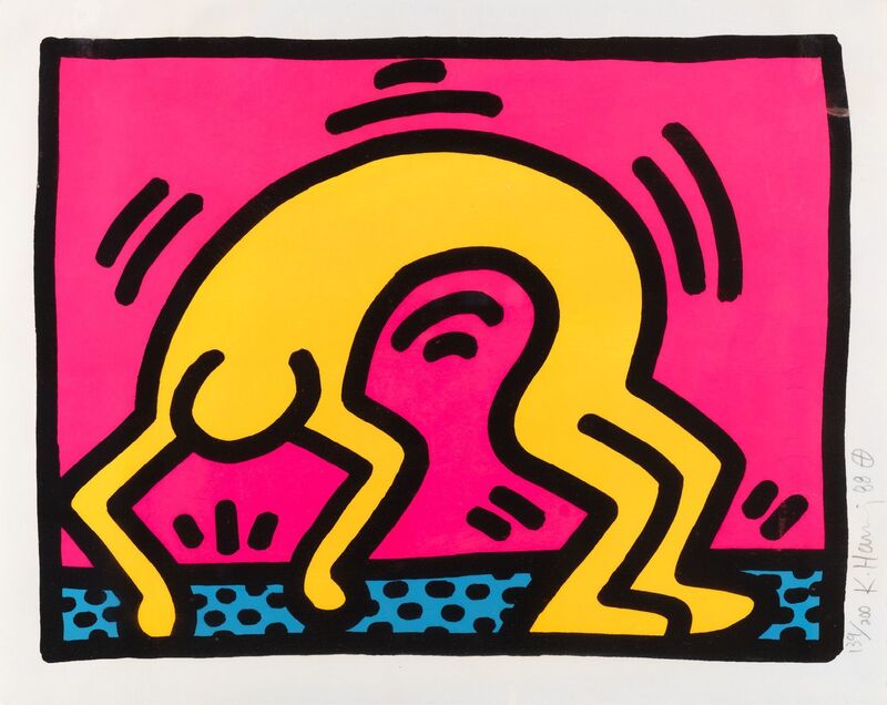 Keith Haring, ‘Pop Shop II, (2)’, 1988, Print, Screenprint in colors on wove paper, Fine Art Mia