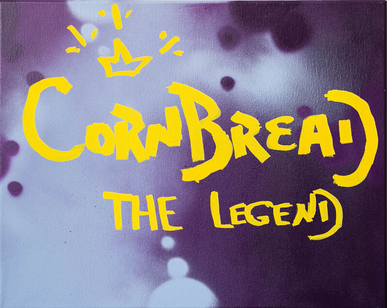 Cornbread, ‘Cornbread The Legend Canvas’, 2020, Painting, Acrylic paint on canvas, Paradigm Gallery + Studio