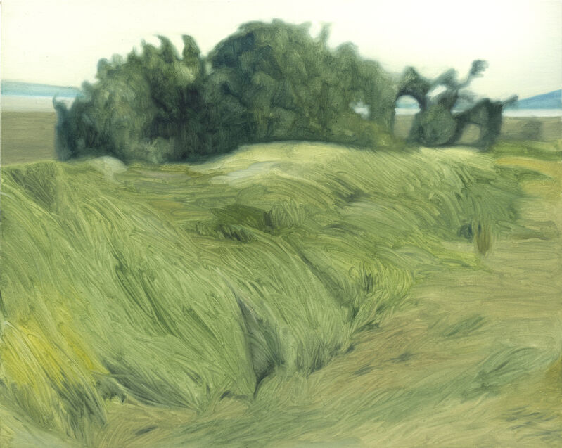 YEONSOO KIM 김연수, ‘The Bush Facing Away from Ganghwa Shore’, 2019, Painting, Oil on Canvas, Artflow