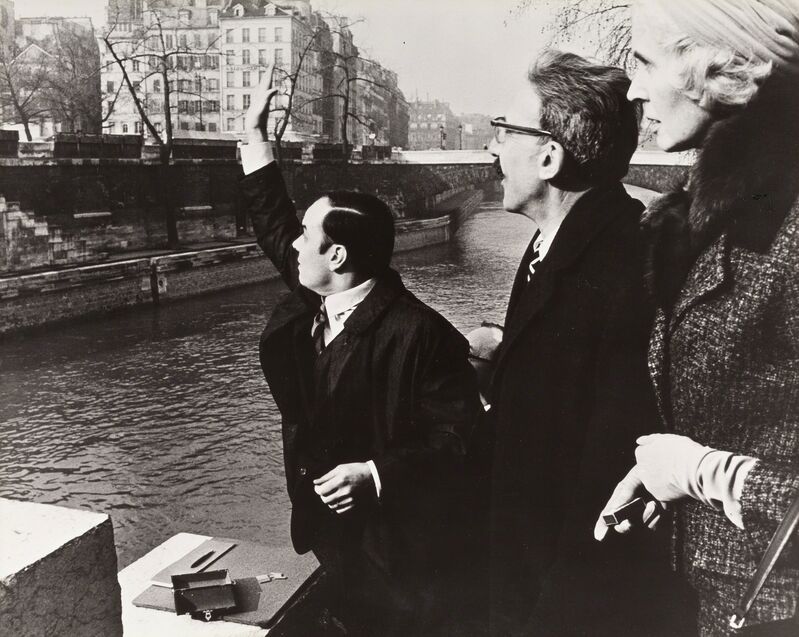 Yves Klein, ‘Transfer of "Zone de sensibilitié picturale immaterielle" to Michael Blankfort, Pont au Double, Paris, February 10, 1962,’, 1962, Photography, Gelatin silver print, National Gallery of Art, Washington, D.C.