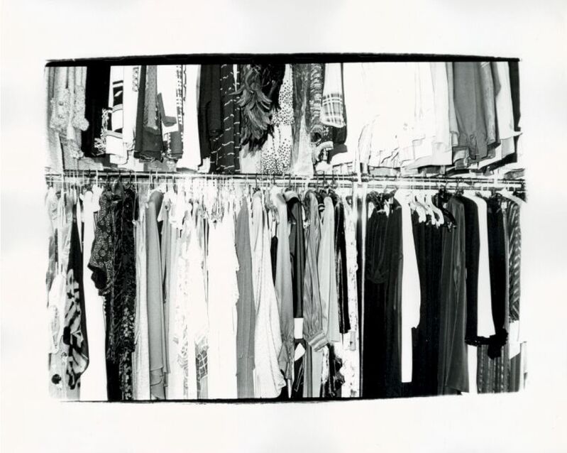 Andy Warhol, ‘Closet’, 1978, Photography, Unique gelatin silver print, Hedges Projects