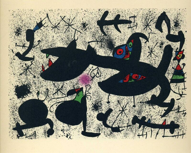 Joan Miró, ‘Homenatge a Joan Prats nº 10’, 1971, Galeria Joan Gaspar