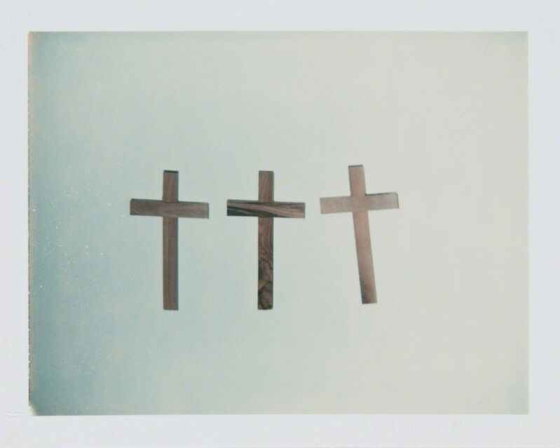 Andy Warhol, ‘Polaroid Photograph of Crosses’, 1982, Photography, Polaroid, Hedges Projects