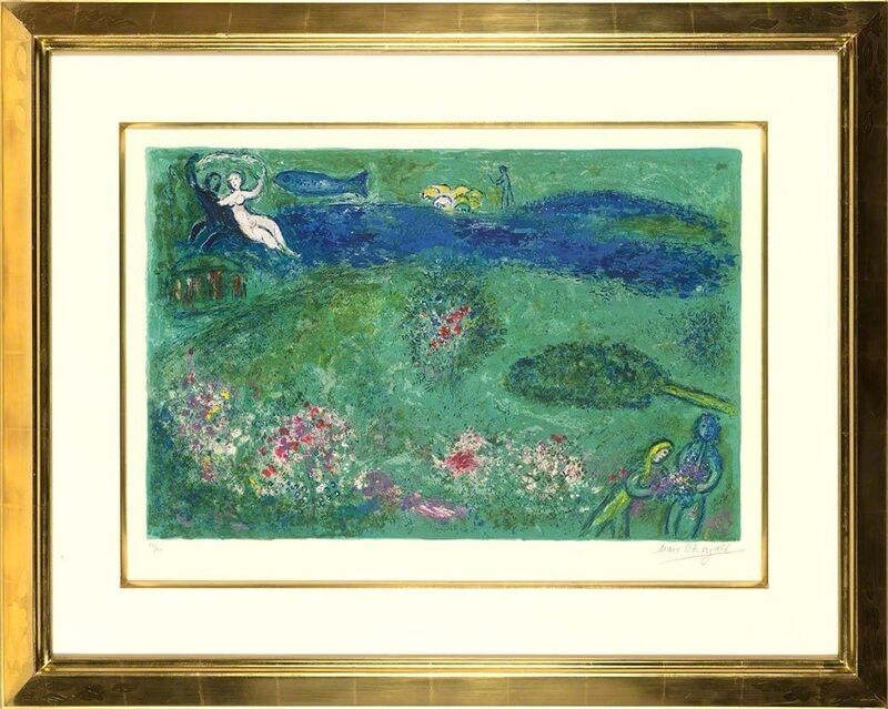 Marc Chagall, ‘Le Verger (The Orchard) (M. 341)’, 1961, Print, Color lithograph, on Arches paper, Doyle