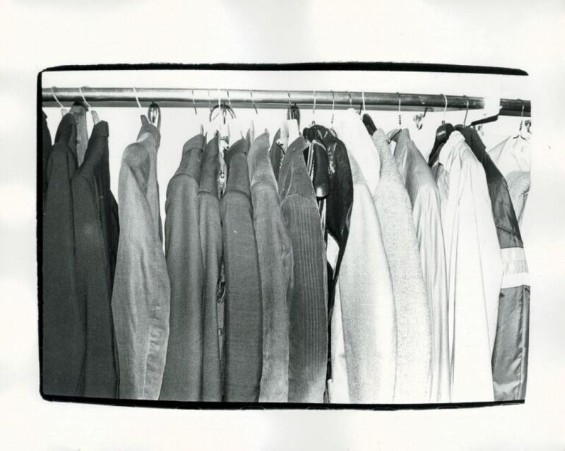 Andy Warhol, ‘Coats’, ca. 1982, Photography, Unique gelatin silver print, Hedges Projects