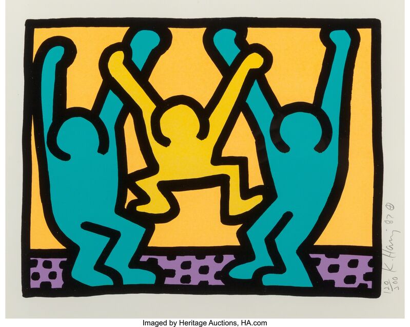 Keith Haring, ‘Pop Shop I’, 1987, Print, Screenprint in colors, Heritage Auctions