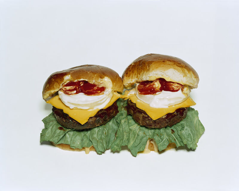 Sharon Core, ‘Two Cheeseburgers with Everything’, 2006/2018, Photography, Archival pigment print, Yancey Richardson Gallery