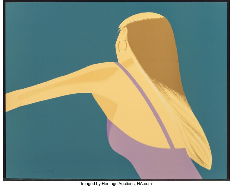 Alex Katz, ‘Night: William Dunas Dance 1-4/Pamela (four works)’, 1983, Print, Lithograph in colors on Arches Cover paper, Heritage Auctions