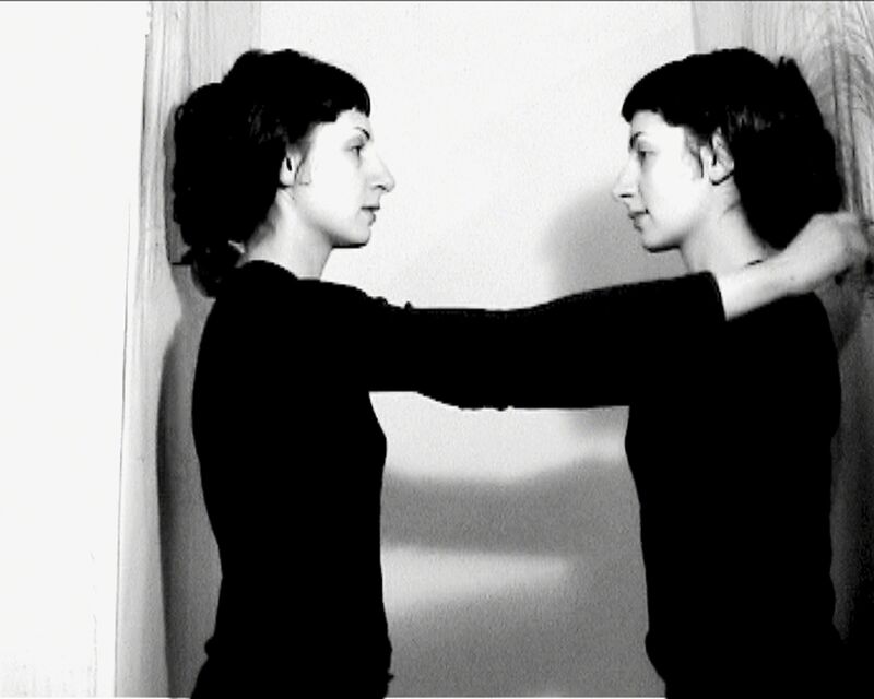 Gabriella Mangano & Silvana Mangano, ‘if...so...then’, 2006, Video/Film/Animation, Single-channel video, 4:3, black & white, stereo sound, National Gallery of Victoria 