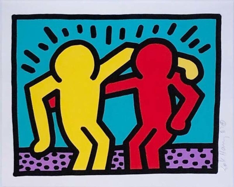 Keith Haring, ‘Pop Shop I (A)’, 1987, Print, Screen print on paper, Hang-Up Gallery