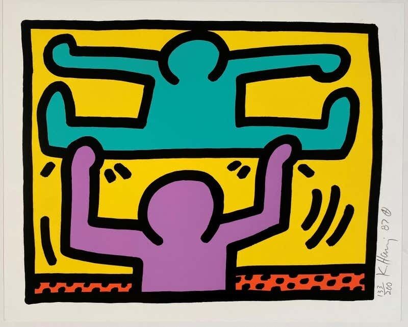 Keith Haring, ‘Pop Shop’, 1987, Print, Screenprint, Pen Project