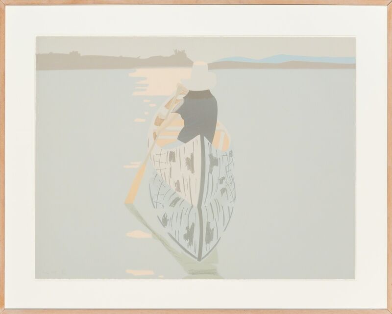 Alex Katz, ‘Good Afternoon 2 (Gray Rowboat)’, Print, Lithograph in colors on Arches Cover paper, Heritage Auctions