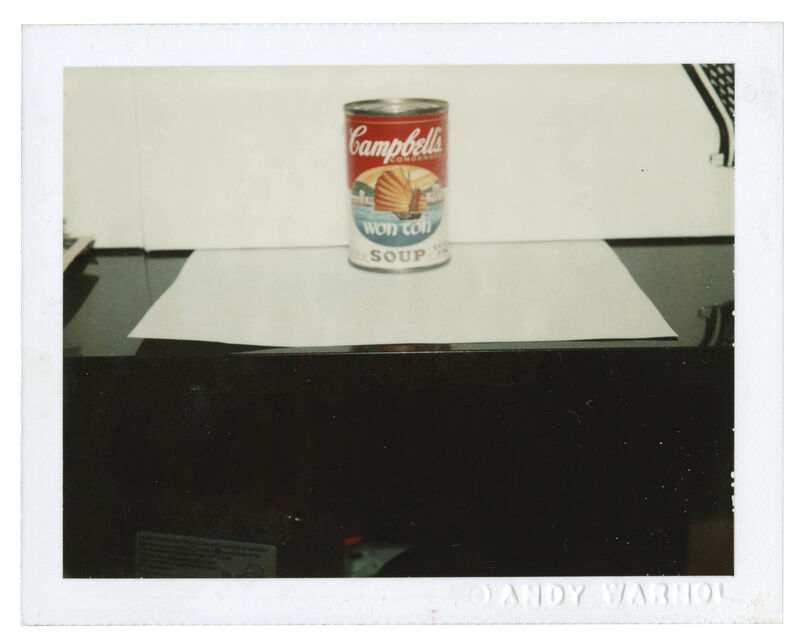 Andy Warhol, ‘Campbell's Wonton Soup’, 20th Century, Photography, Polaroid print direct from the Andy Warhol foundation, Haynes Fine Art