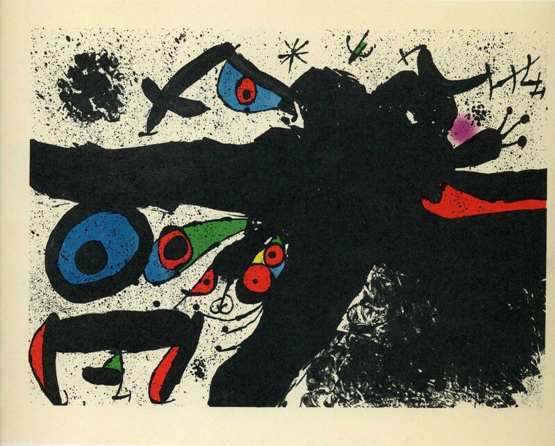 Joan Miró, ‘Homenatge a Joan Prats nº 4’, 1971, Print, Lithography, Galeria Joan Gaspar
