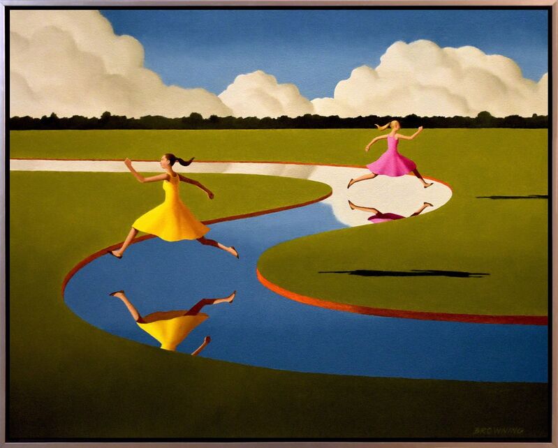 Rob Browning, ‘Jumpers’, 2018, Painting, Oil on Canvas, ARCADIA CONTEMPORARY