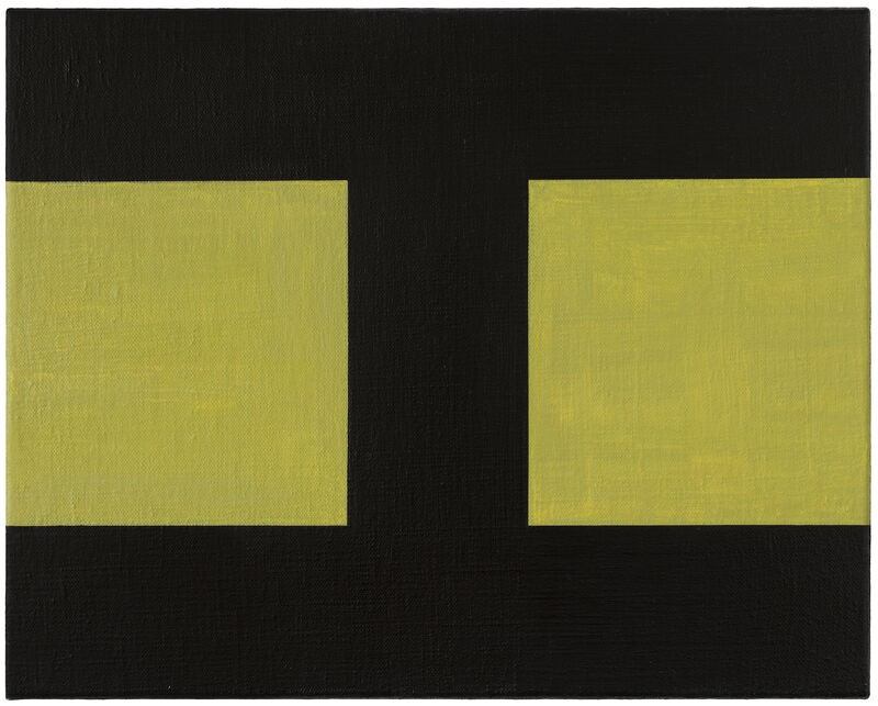 Helmut Federle, ‘Basics on Composition C (April at Kamikochi)’, 2019, Painting, Oil on canvas, Peter Blum Gallery