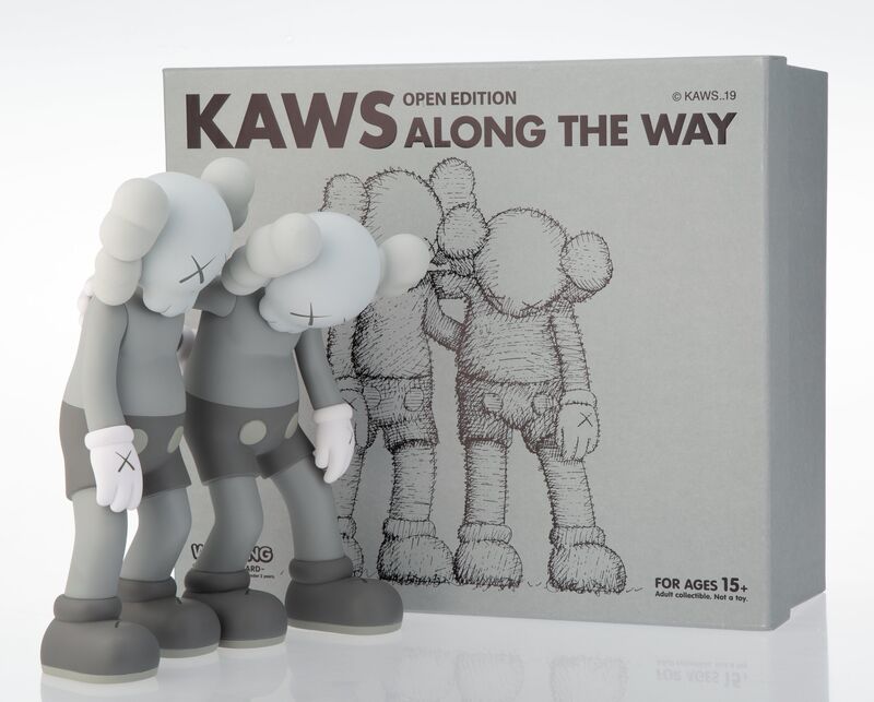 KAWS, ‘Along the Way (Grey)’, 2019, Sculpture, Painted cast vinyl, Heritage Auctions