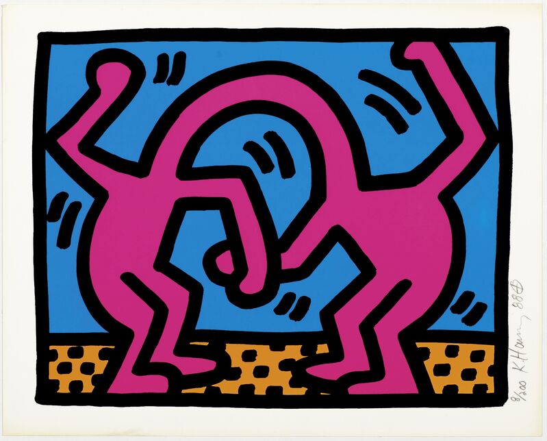 Keith Haring, ‘Pop Shop II’, 1988, Print, Lot of 4 colour screenprints, Koller Auctions