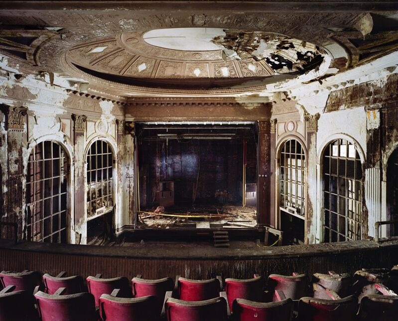 Yves Marchand & Romain Meffre, ‘Proscenium, Grand Theater, Steubenville, OH’, 2011, Photography, Chromogenic print, Tristan Hoare