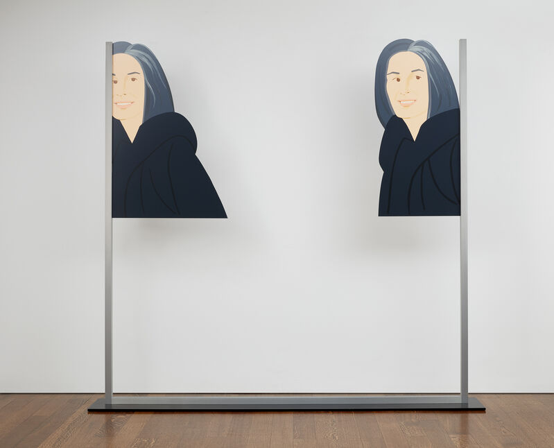 Alex Katz, ‘Double Ada’, 2015-2016, Print, Two double-sided screenprint cutouts on 0.25 in. laser cut steel, Artsy x Forum Auctions
