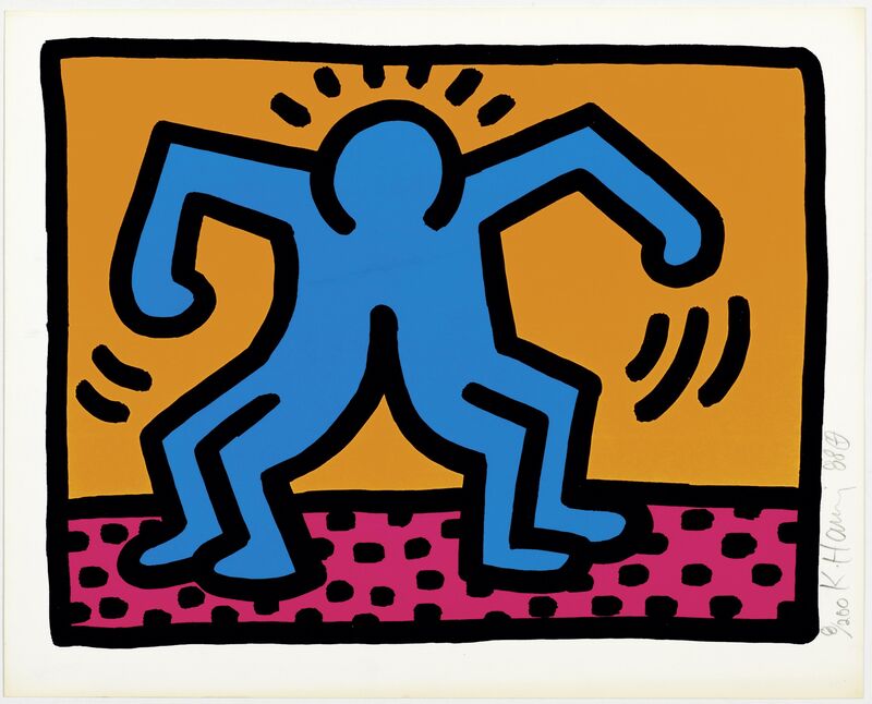 Keith Haring, ‘Pop Shop II’, 1988, Print, Lot of 4 colour screenprints, Koller Auctions