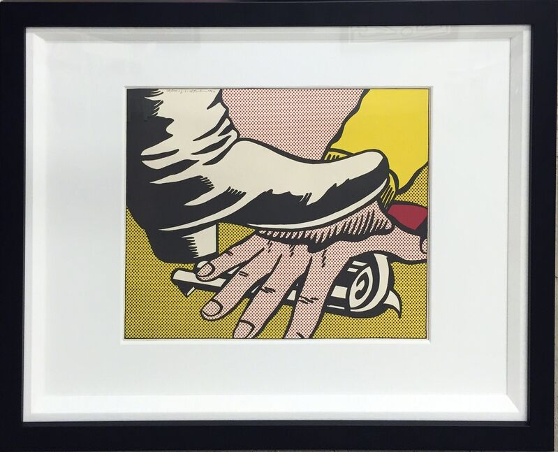 Roy Lichtenstein, ‘Foot & Hand’, 1965, Print, Lithograph, Soho Contemporary Art