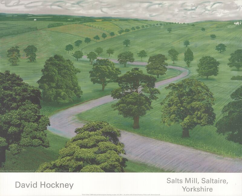 David Hockney, ‘Green Valley’, 2008, Print, Offset Lithograph, ArtWise