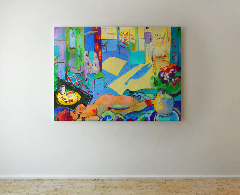 Manel Anoro, ‘Una Casa en la Arena	’, 2012, Painting, Oil on Canvas, Aura Galerias