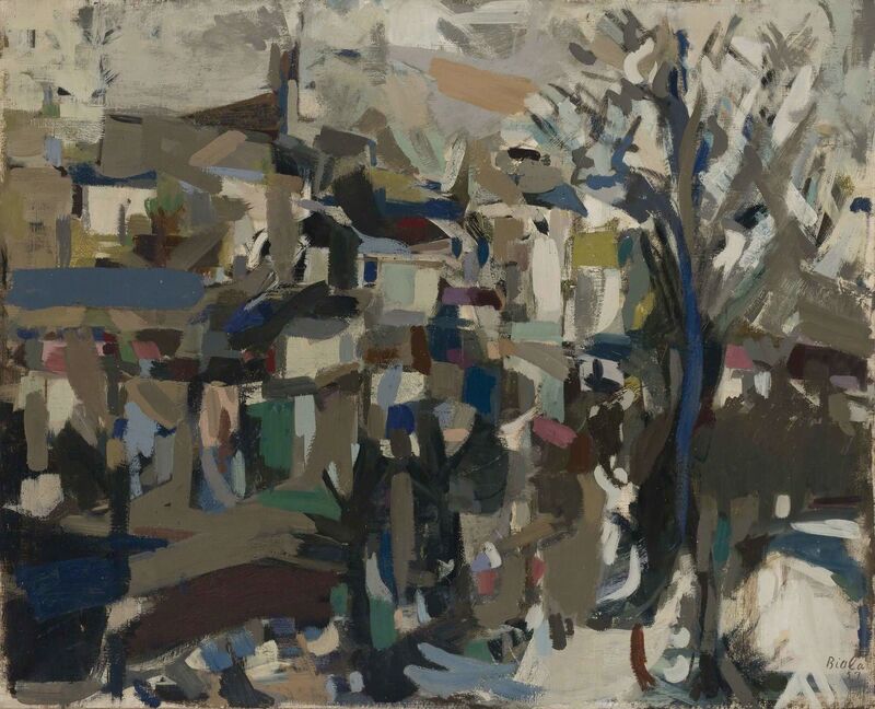 Janice Biala, ‘Poitiers’, 1957, Painting, Oil on canvas, Doyle